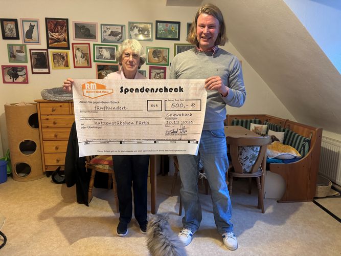 2025 - Weihnachtliche Grüße für das Katzenstübchen Fürth