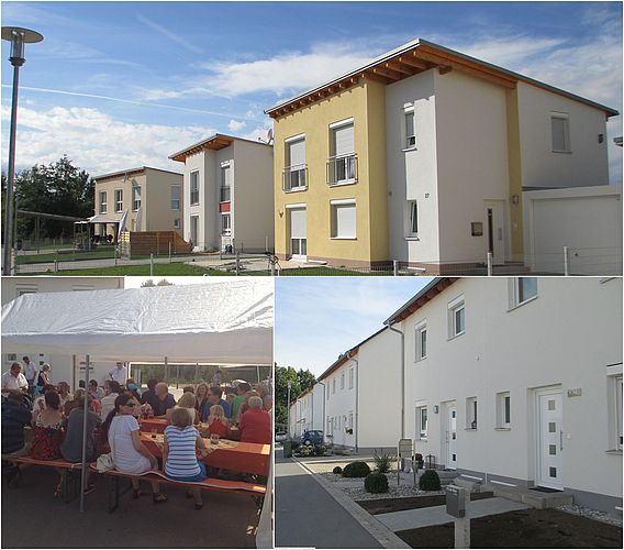 2012 - 8 Doppelhaushälften und 5 Einfamilienhäuser in Forchheim-Kersbach