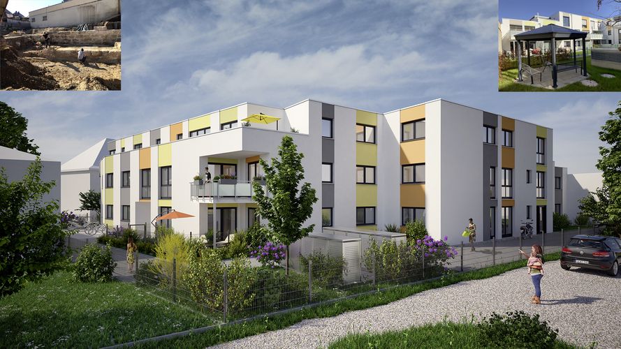 2018-2020 - Mehrfamilienhaus mit Tiefgarage in Forchheim, Schönbornstraße