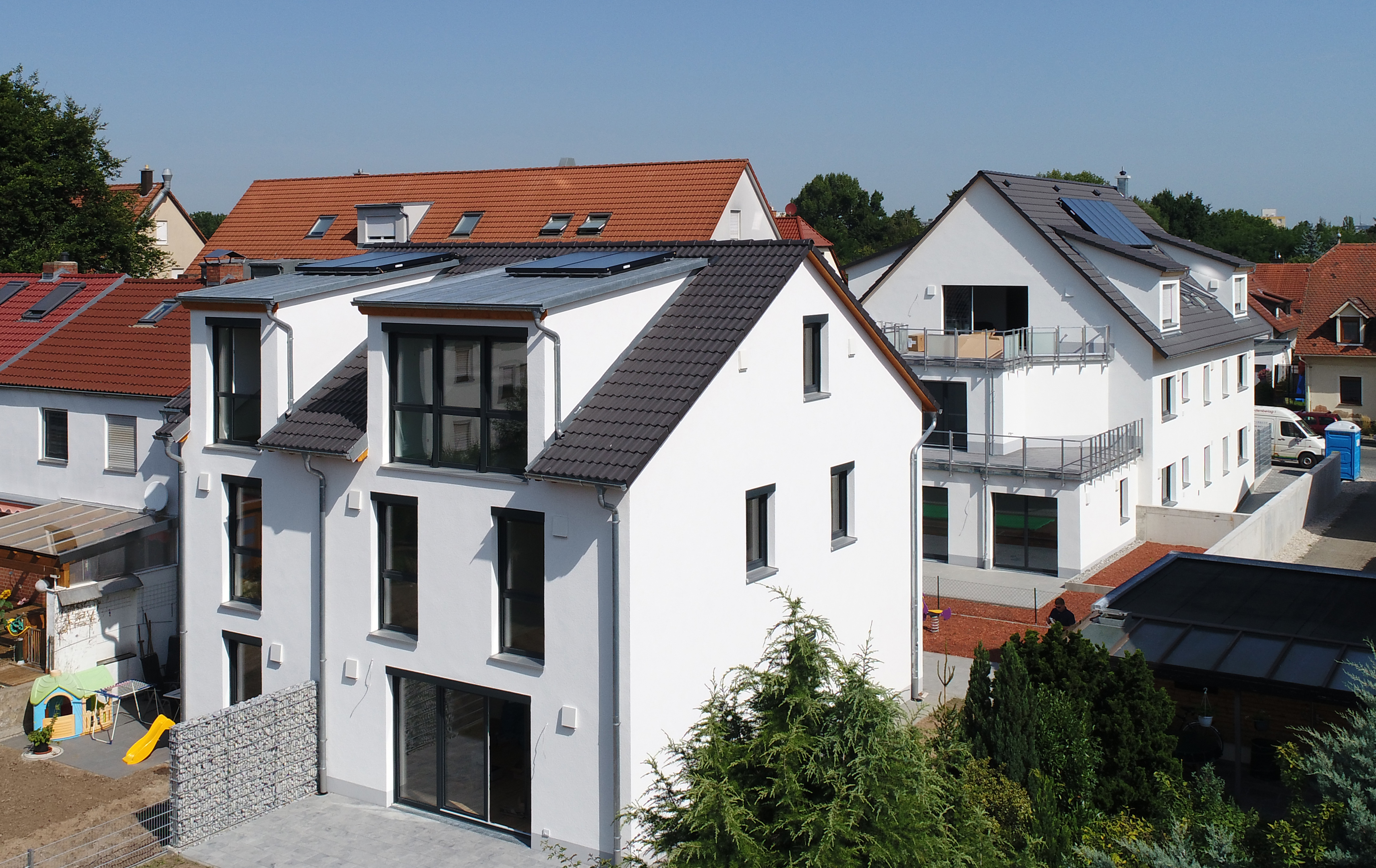 2016 - 2017 - Mehrfamilienhaus und Reihenhäuser in Nürnberg